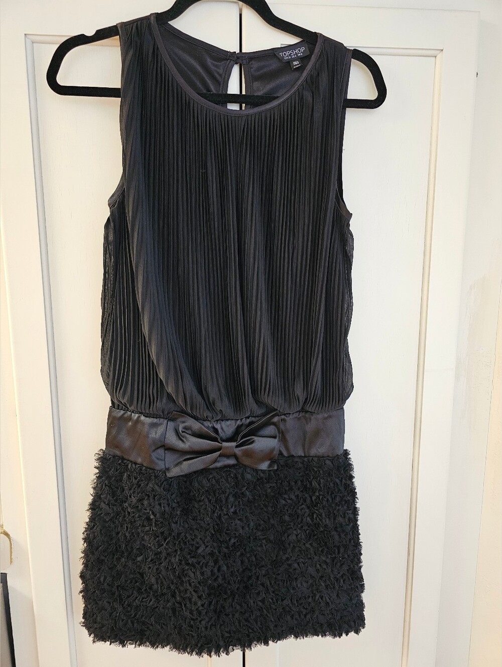 Topshop cocktail Dress Black Size 4